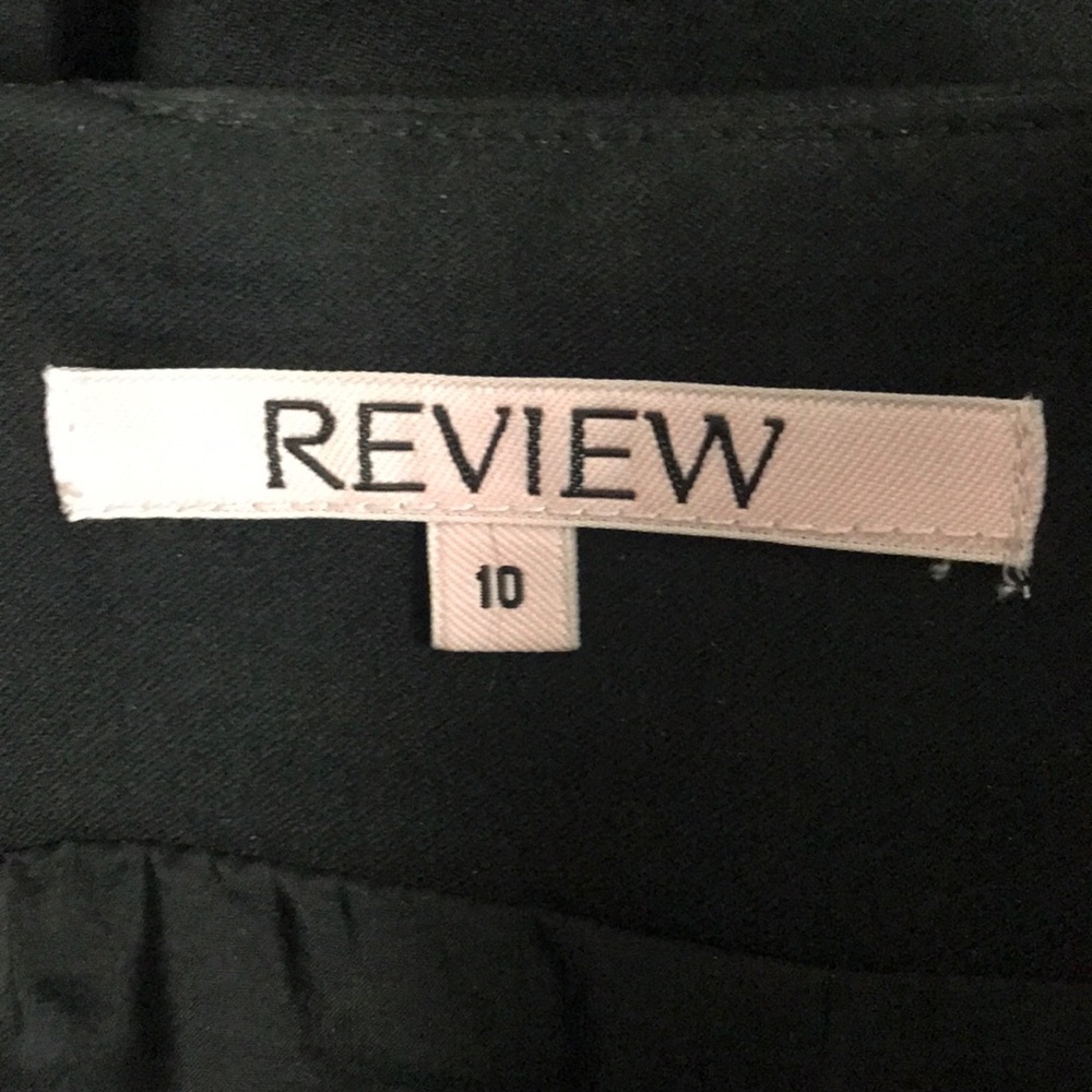 Black pencil skirt with button accent size 6US - Picture 5 of 6